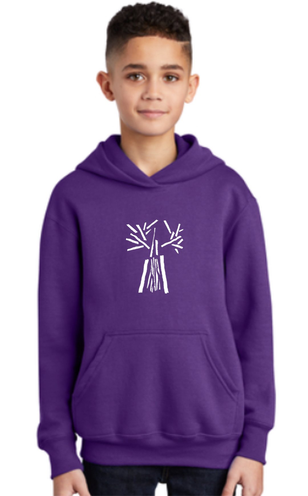 Youth Pullover Hooded Sweatshirt