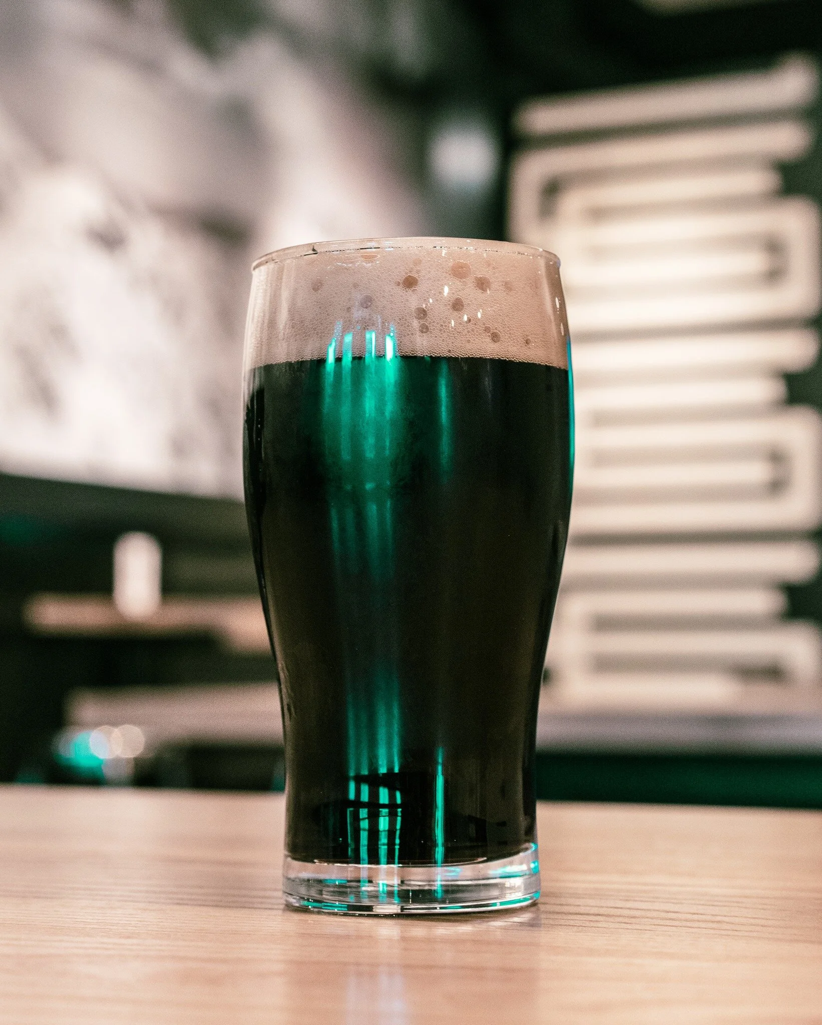 Our classic Irish Stout is back on tap at our #taproom 🍀 for a limited time only!

This timeless Irish-style dark beer presents a dry texture and subtle, coffee-like roast flavors. 4.6% ABV