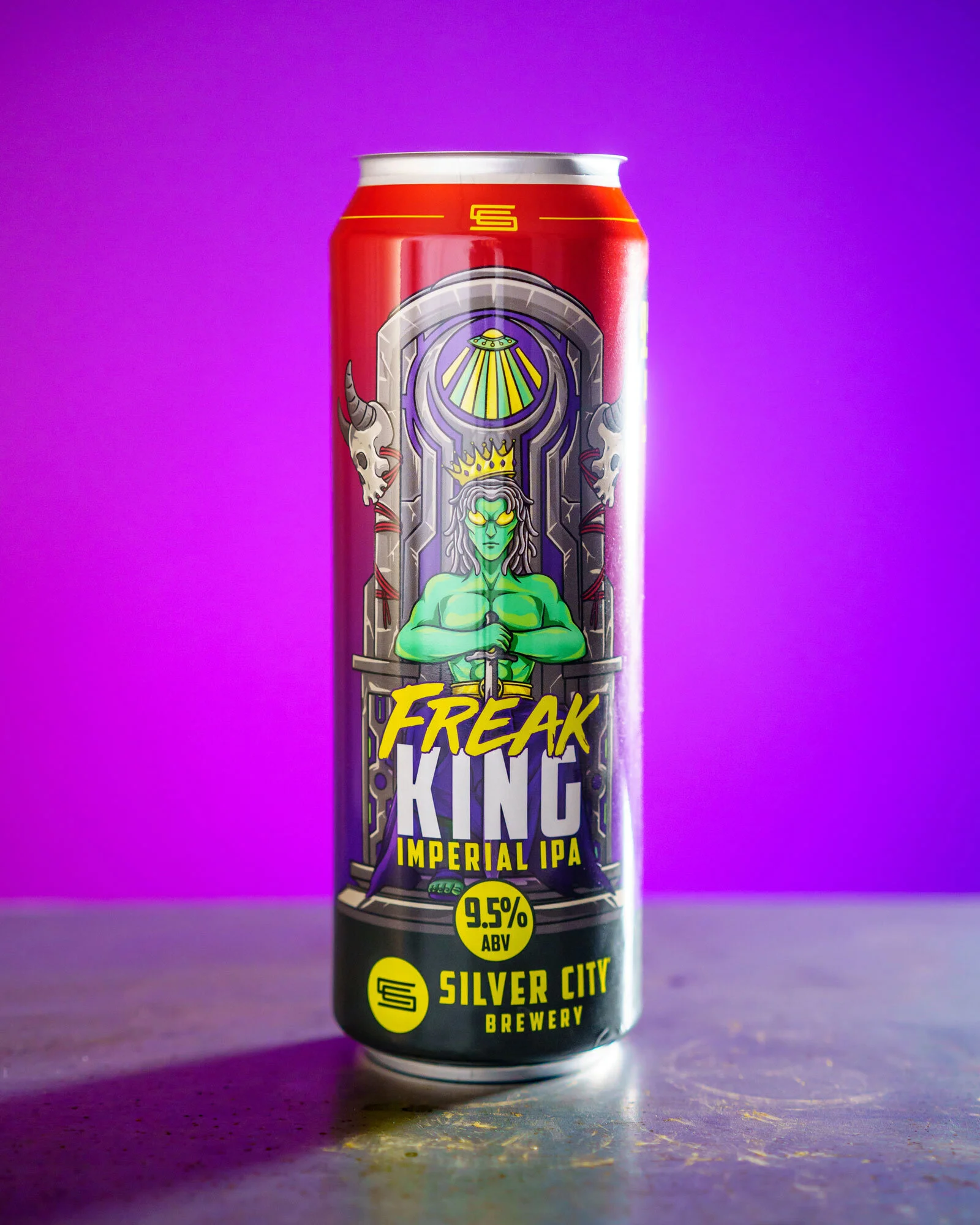 Hot news! Freak King Imperial IPA is officially coming to 19.2oz cans, available starting TOMORROW, February 24th!
 
Join us for "Freak King Friday", and celebrate the launch with us at the #Taproom, where we will be getting the party start