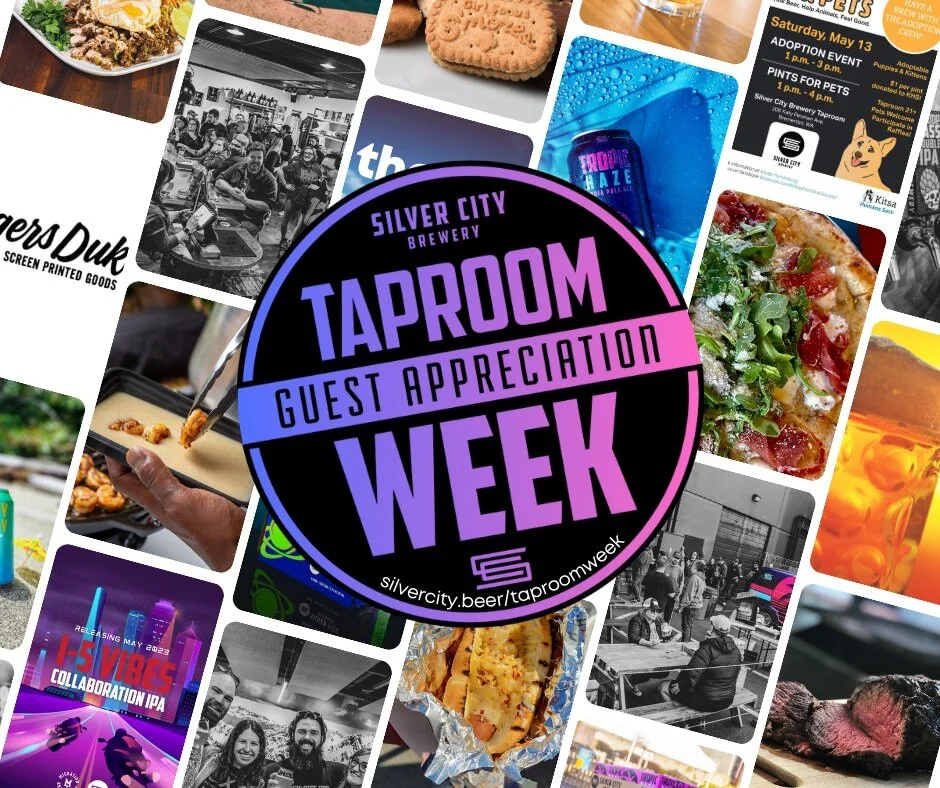 Next week is the WEEK!!

At Silver City Brewery, we strive to provide you with an exceptional experience. From our delicious handcrafted beers to our comfortable and inviting atmosphere, we want you to feel at home here.

This coming week we want to 