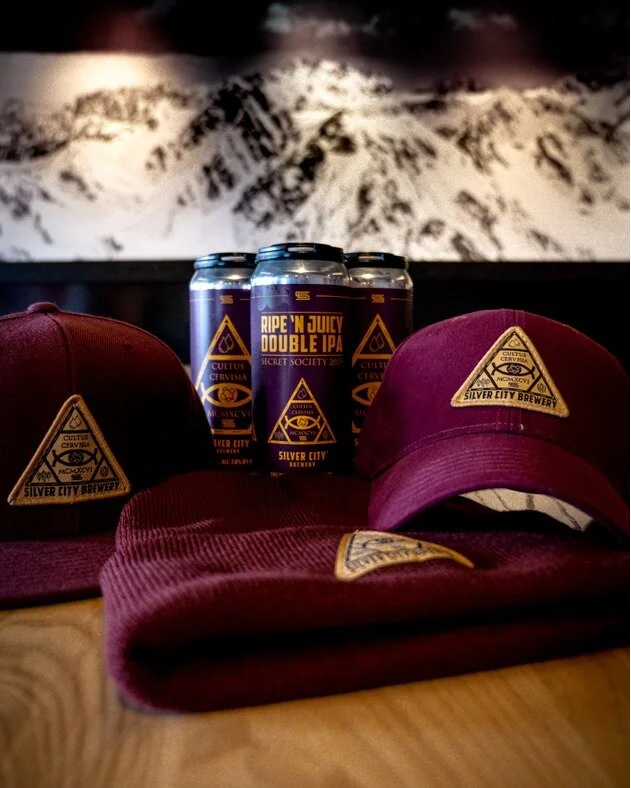 2023 Taproom Secret Society enrollment begins today...

...and this year's exclusive membership beer? Ripe N' Juicy! New signups include a 4pk, only while supplies last.

$80 for a year membership includes:

- Limited edition Secret Society logo hat 