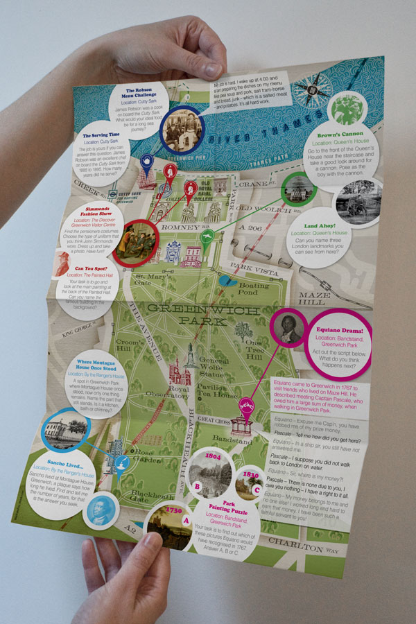 Ebb & Flow map, National Maritime Museum