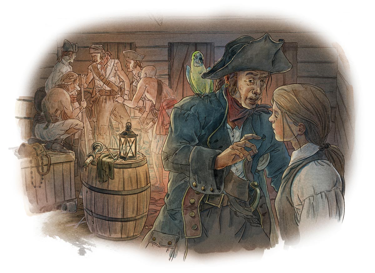 Treasure Island, text vignette
