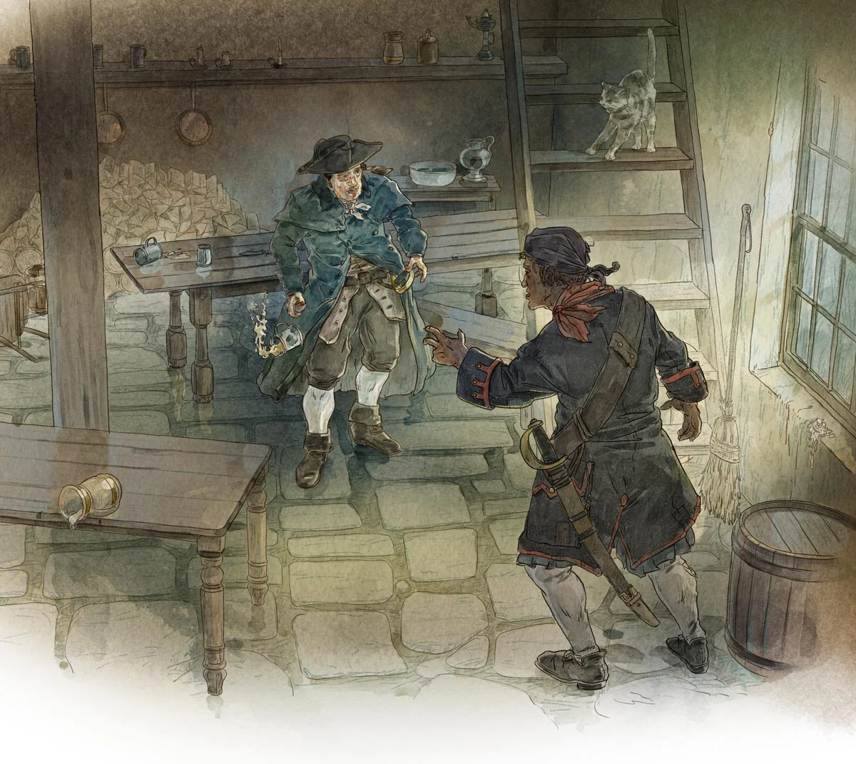 Treasure Island Book Illustrations Scott Plumbe Illustrator