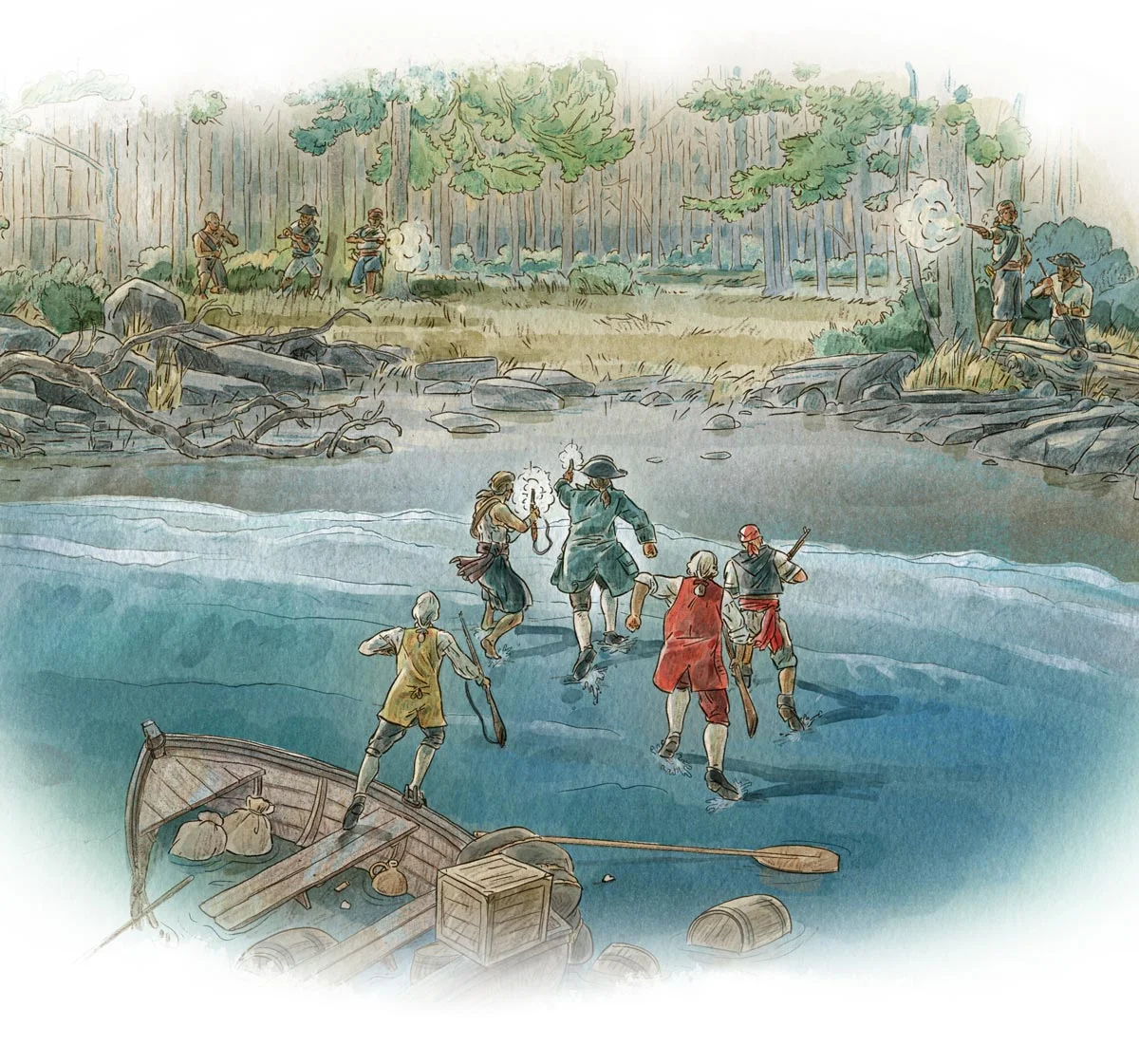Rushing the pirates