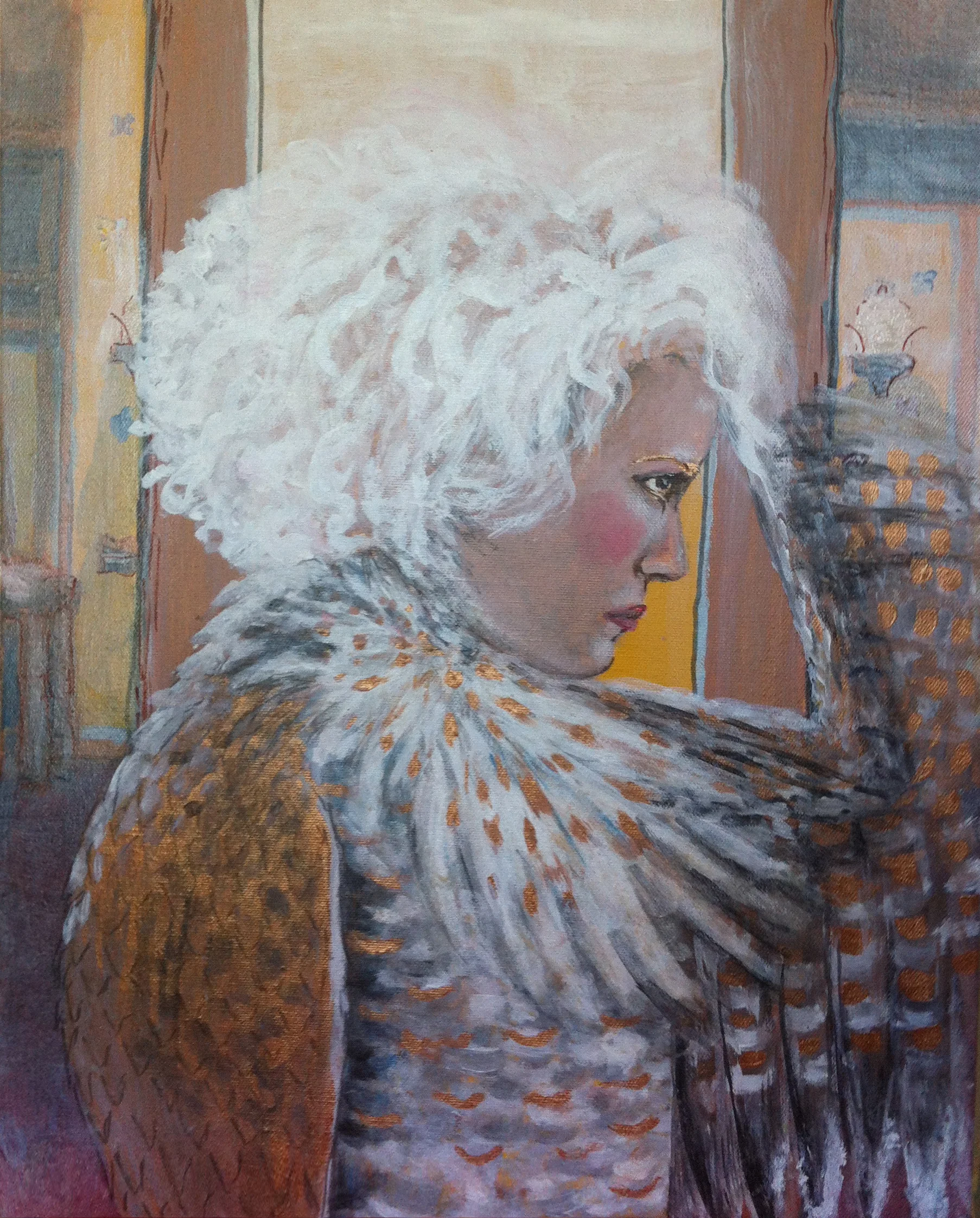 Ingrid Profile - acryic on canvas - 16x20.JPG