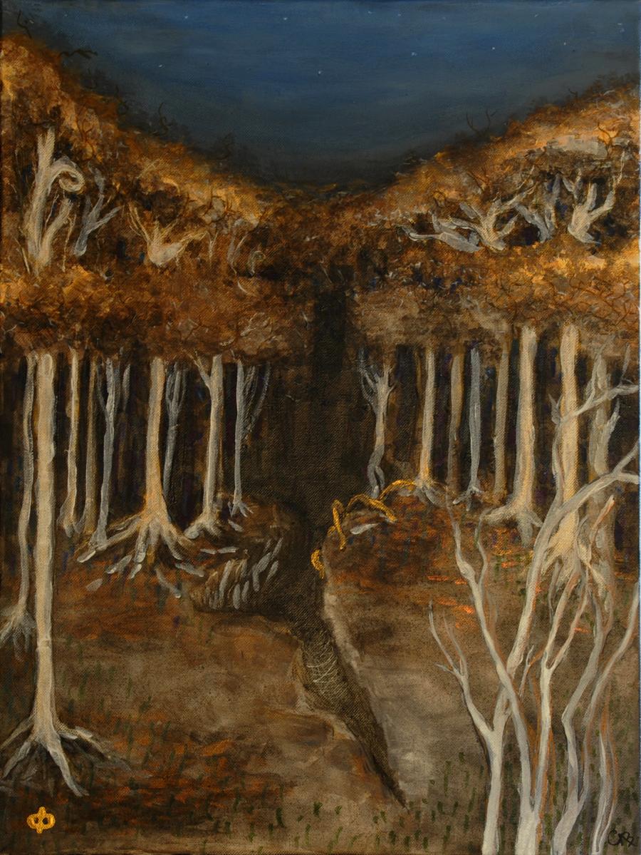 The Composer- acryic on canvas - 18x24.jpg