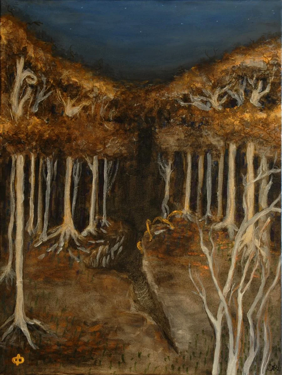 The Composer- acryic on canvas - 18x24.jpg