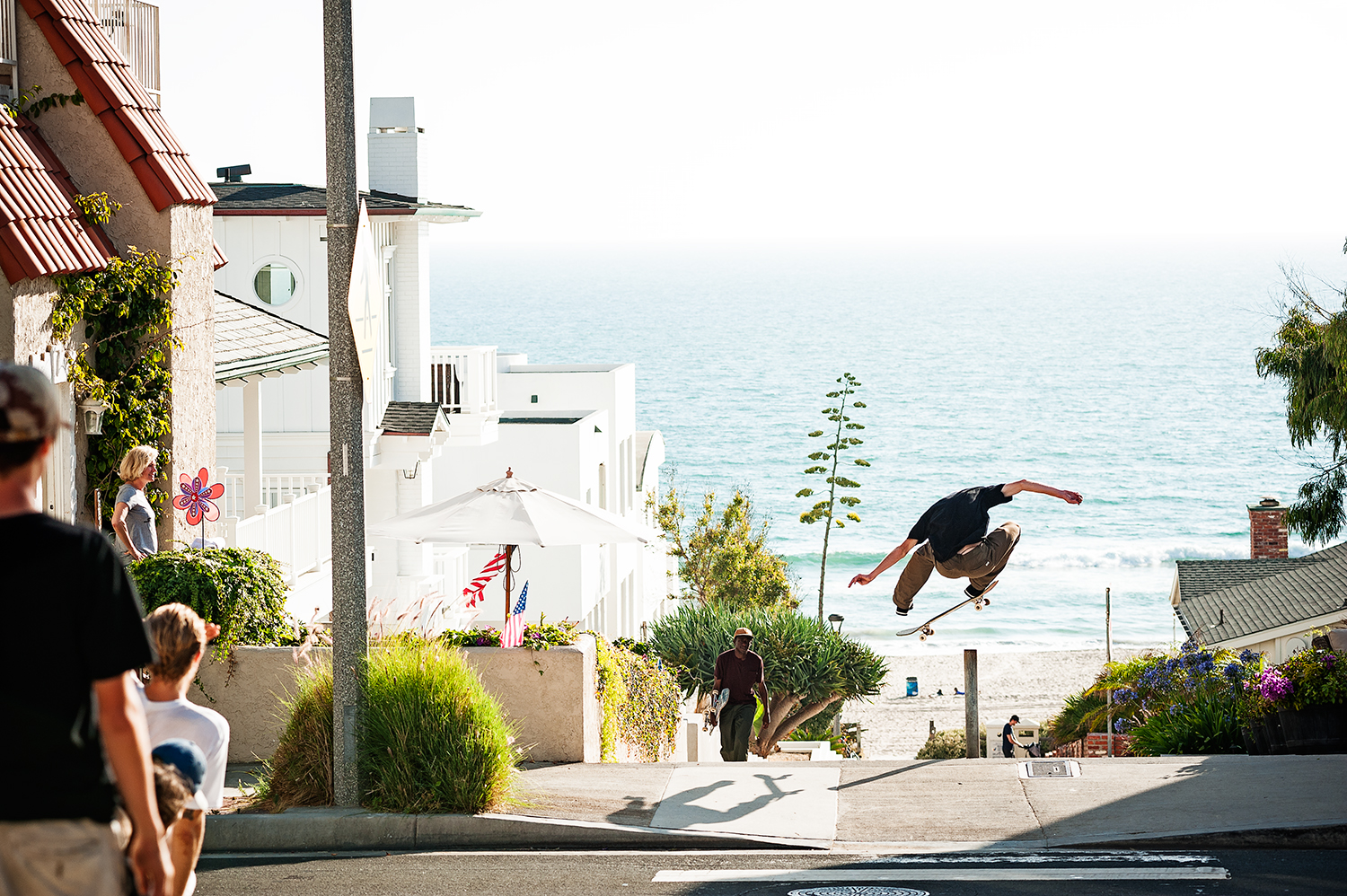 John Dilorenzo | Frontside flip in Manhattan Beach, CA