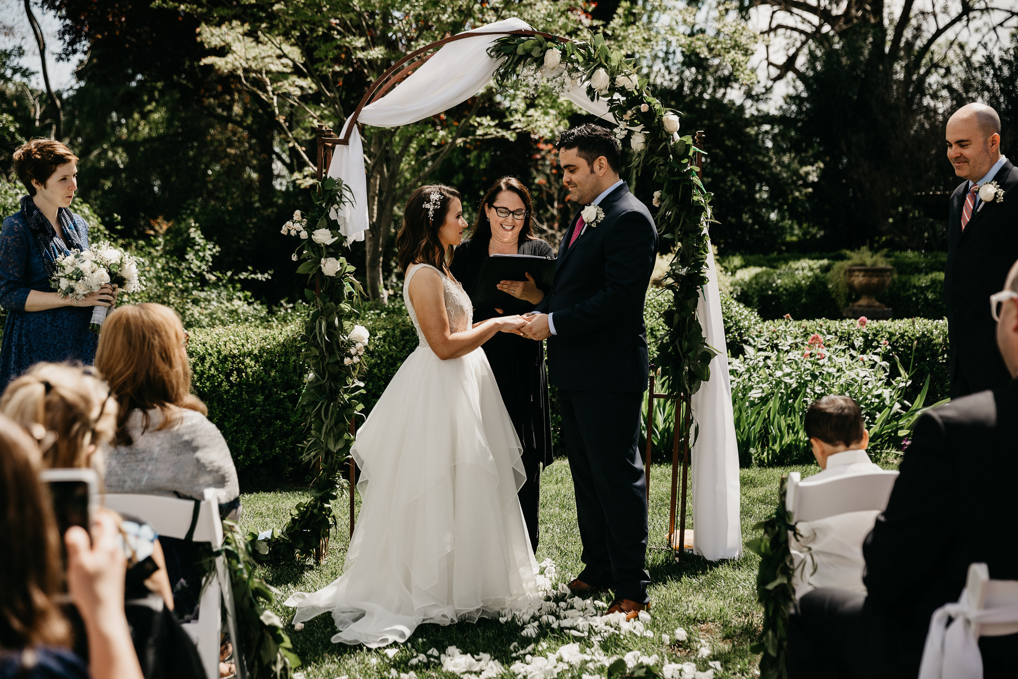 Featured Wedding: Laura & Alexis — Park Winters