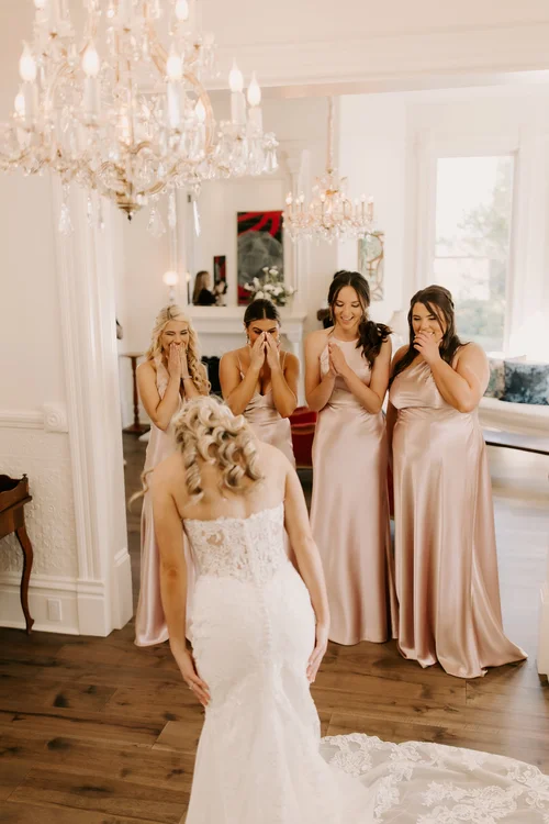 Romantic Rose Gold Wedding  Park Winters