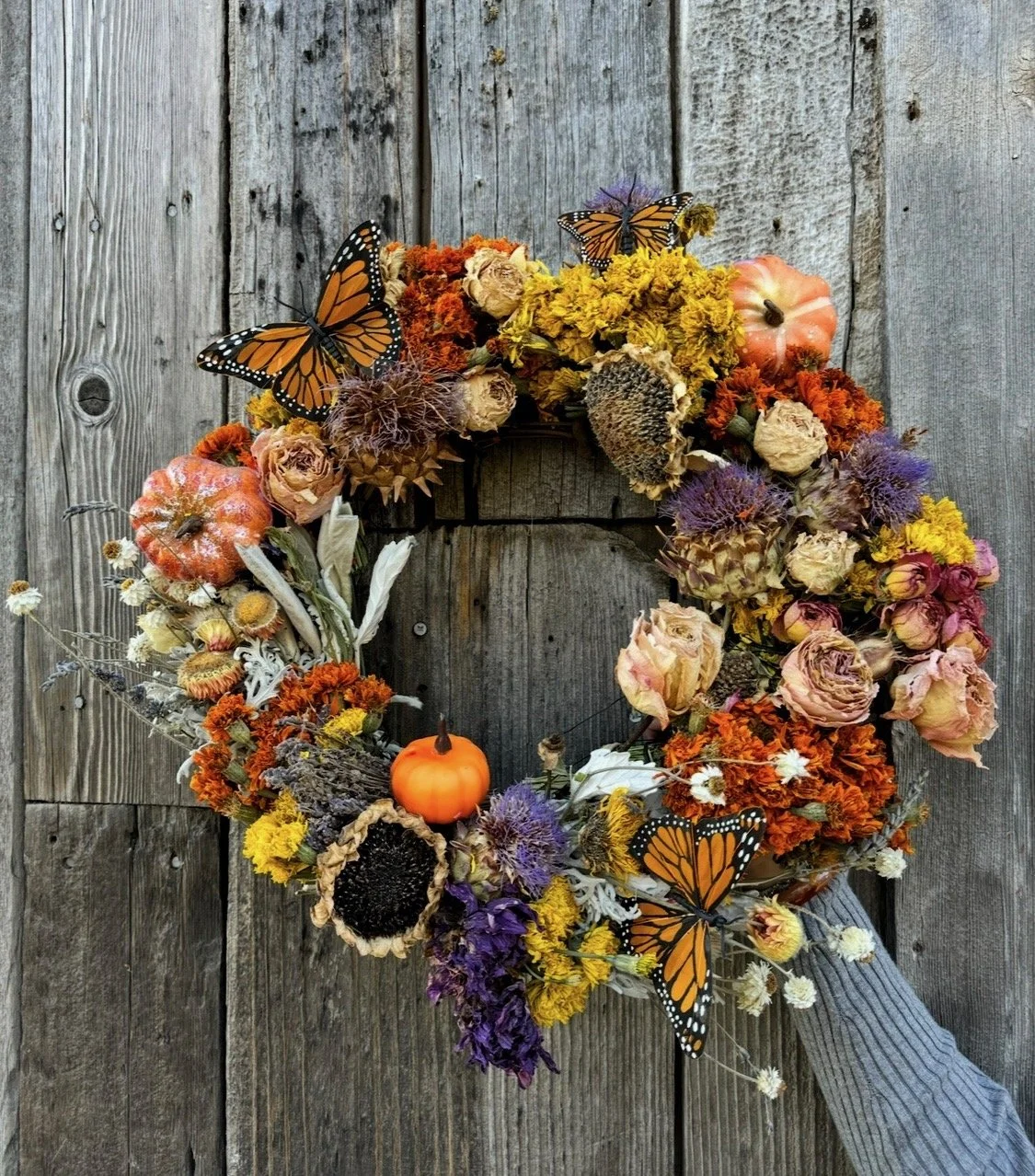 Day of the Dead or Halloween Wreath