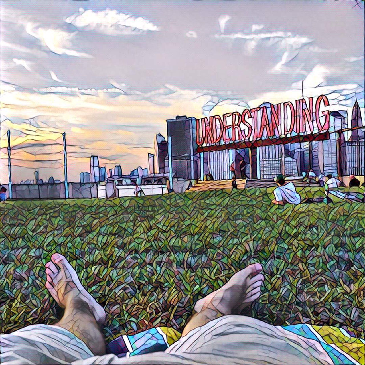 My favorite spot at Brooklyn Bridge Park made with Prisma