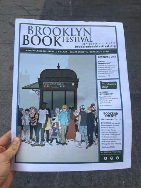 My Day at the Brooklyn Book Festival 2017