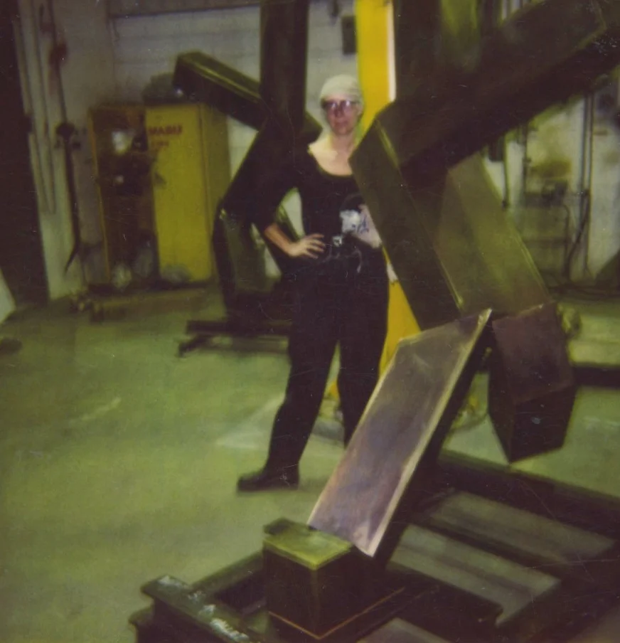 Patina work at Johnson Atelier