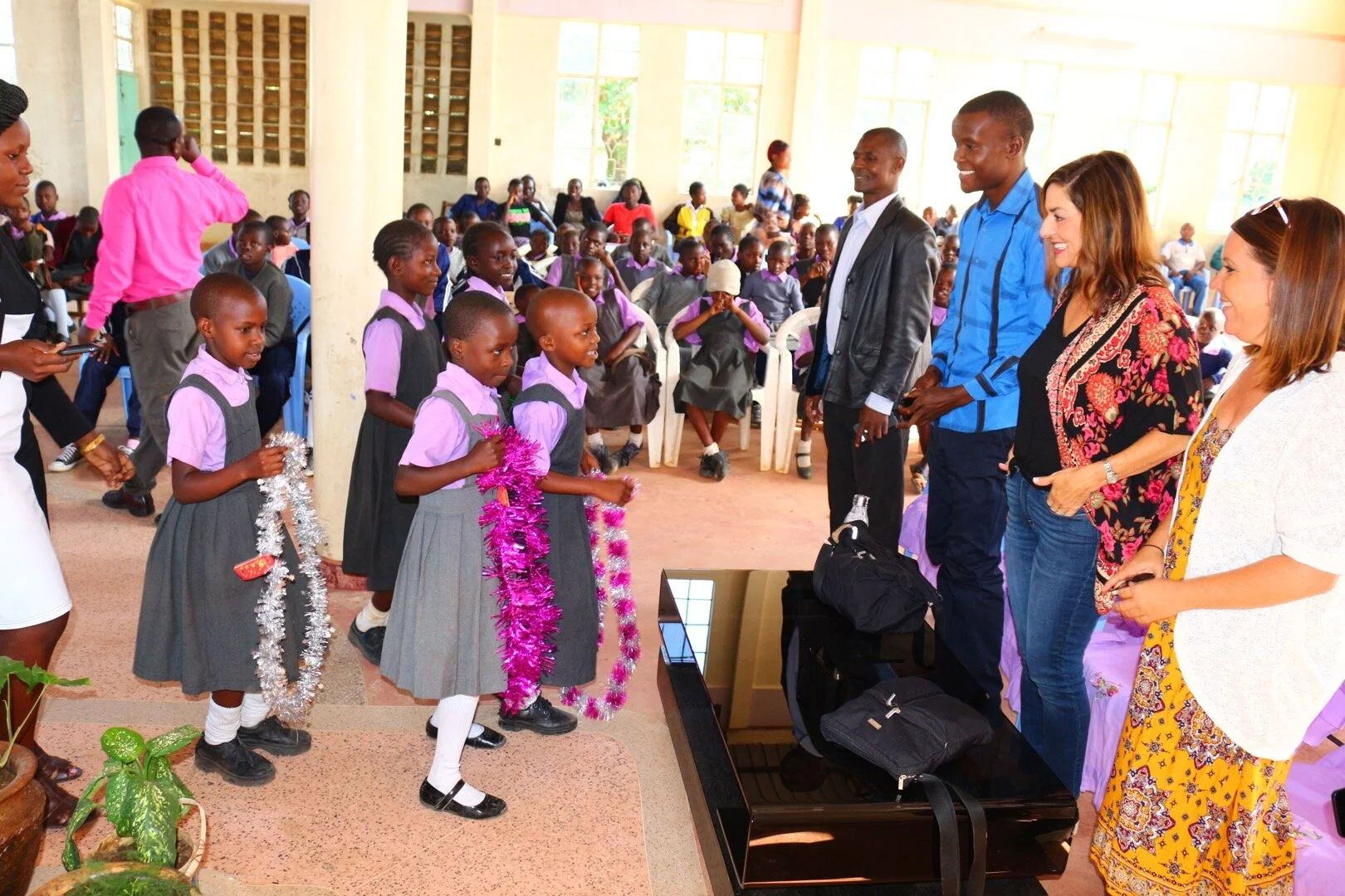 Traditional Kenyan greeting