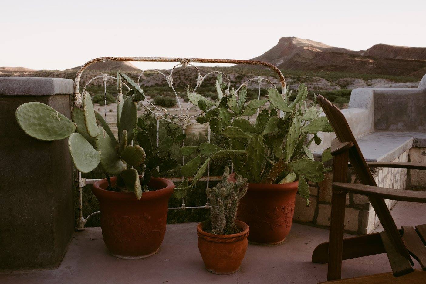 View from Rock House, Big Bend Holiday Hotel
