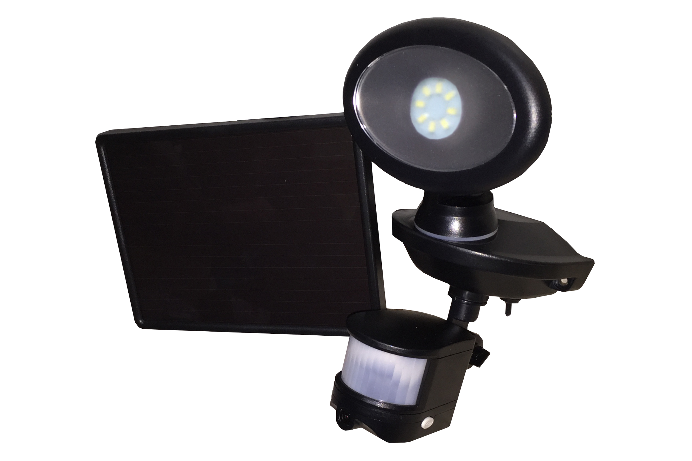Maxsa Solar Security Camera and Spotlight Black | LED Lighting | Tiny Life Supply.png