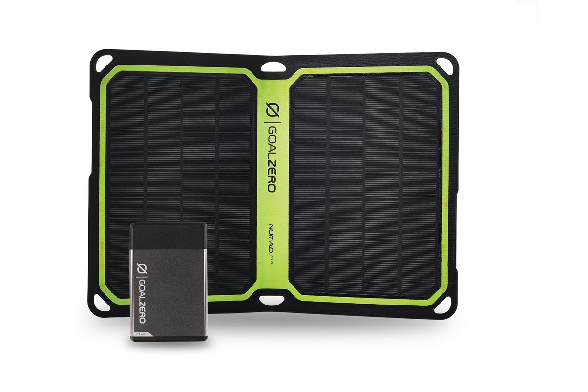 Goal Zero Flip 30 Power Bank + Nomad 7 Plus Solar Kit l Solar Kit l Tiny Life Supply.jpg