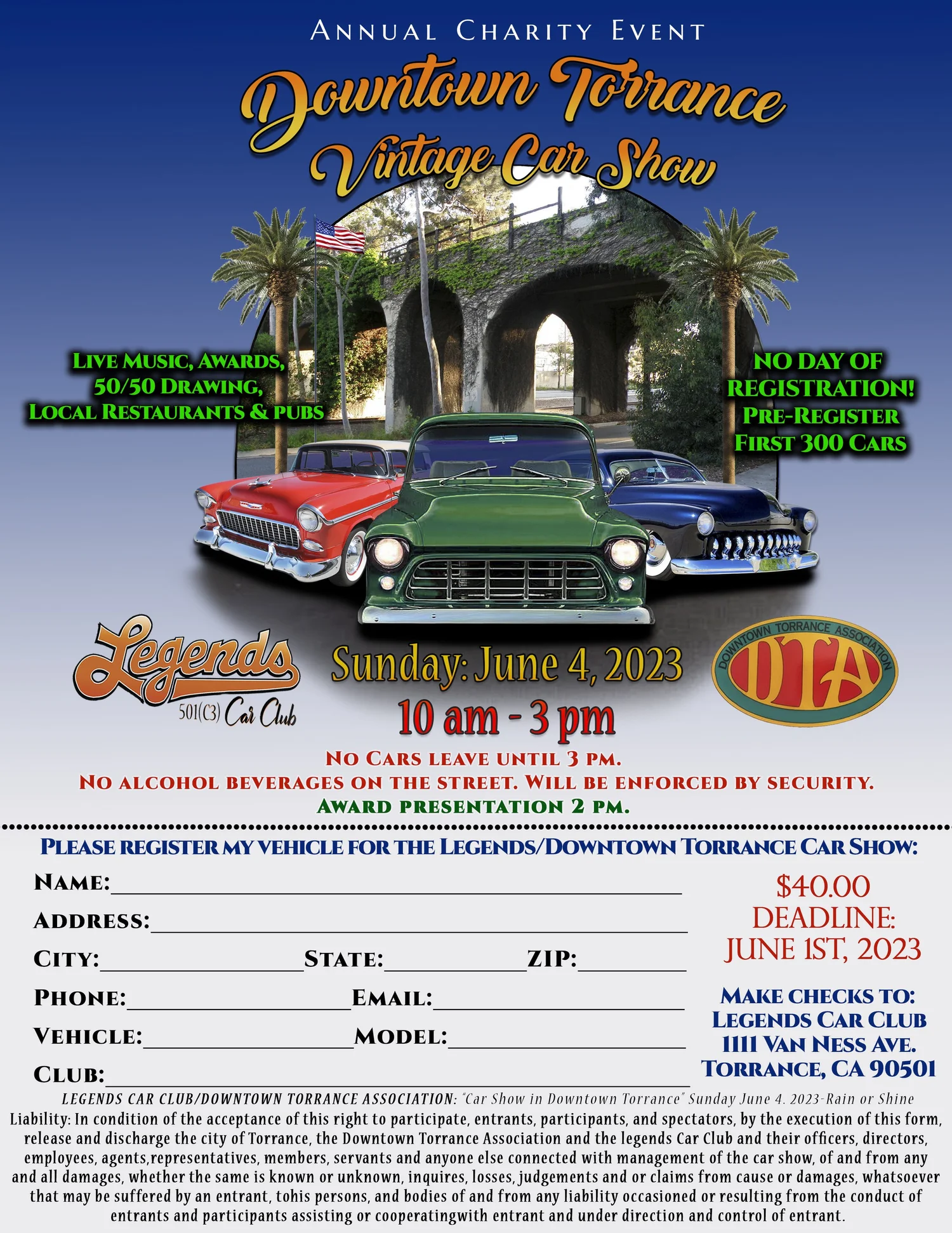 2023 Downtown Torrance Car Show — San Pedro Legends