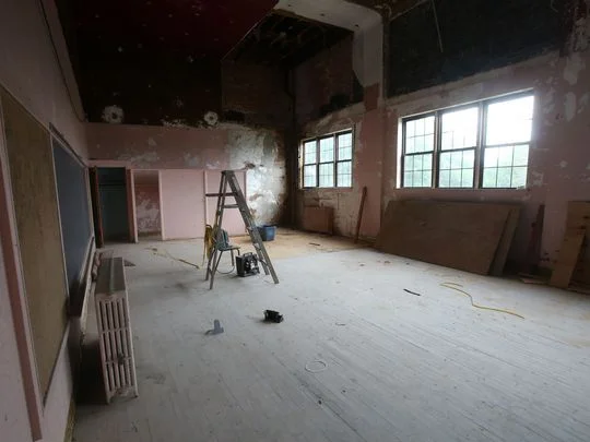 An old classroom in the former Saint Patrick's School in Verplanck Aug. 11, 2017. There are plans to convert the former school into a combination of art gallery space, studios and residencies for artists. (Photo: Frank Becerra Jr./The Journal News)