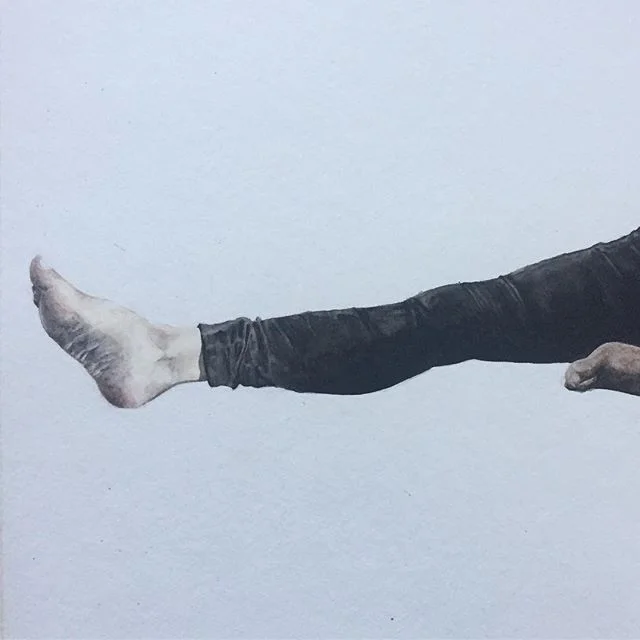 Leg .
.
.
. .
.
.
.

#watercolor #painting #leg #foot #figuredrawing #portlandart #portlandartist #wip