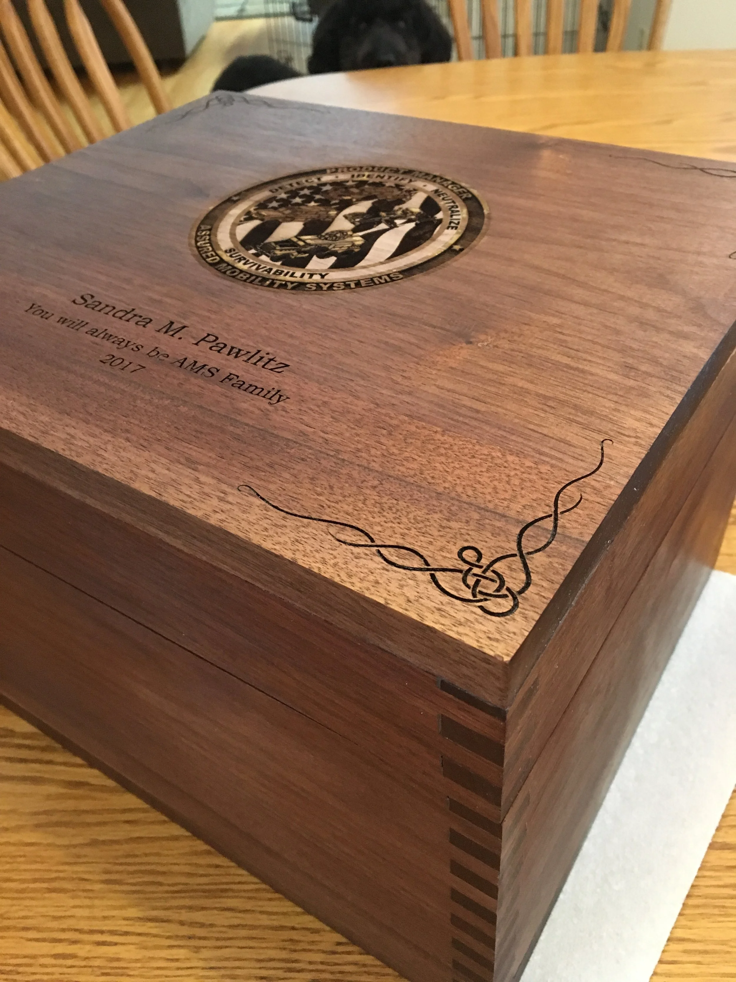 Engraved Recognition Boxes