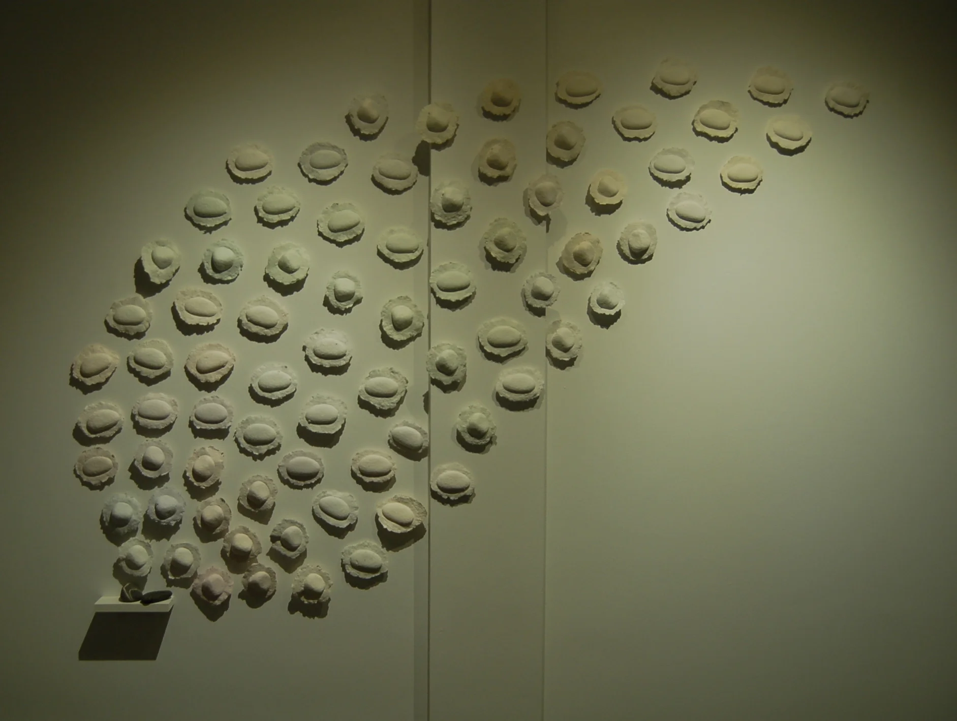 Ripple, Cast Paper, 40"x54"x3"