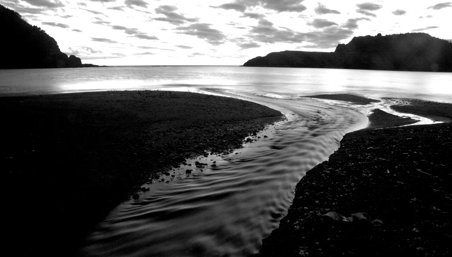 Little Port Long Exposure, Newfoundland