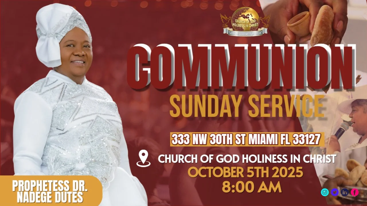Sunday Morning Communion Service @ 8:00AM