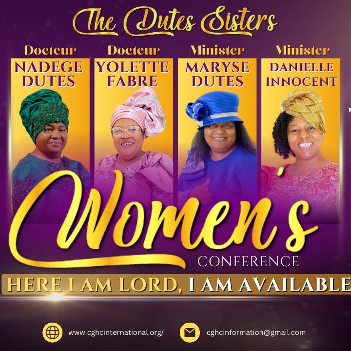 "Here I am Lord, I'm Available!"

Second Annual Called &amp; Chosen Women&rsquo;s Conference 2026
&ldquo;Here I Am, Lord &mdash; I&rsquo;m Available&rdquo;
April 23&ndash;25, 2026

We are honored to invite you to our Second Annual Women&rsq