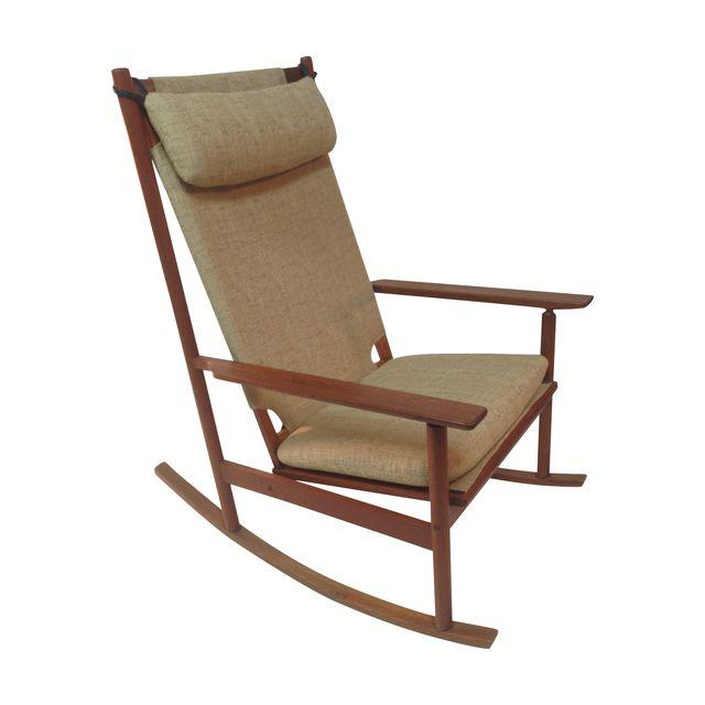 Hans Olsen teak Rocker