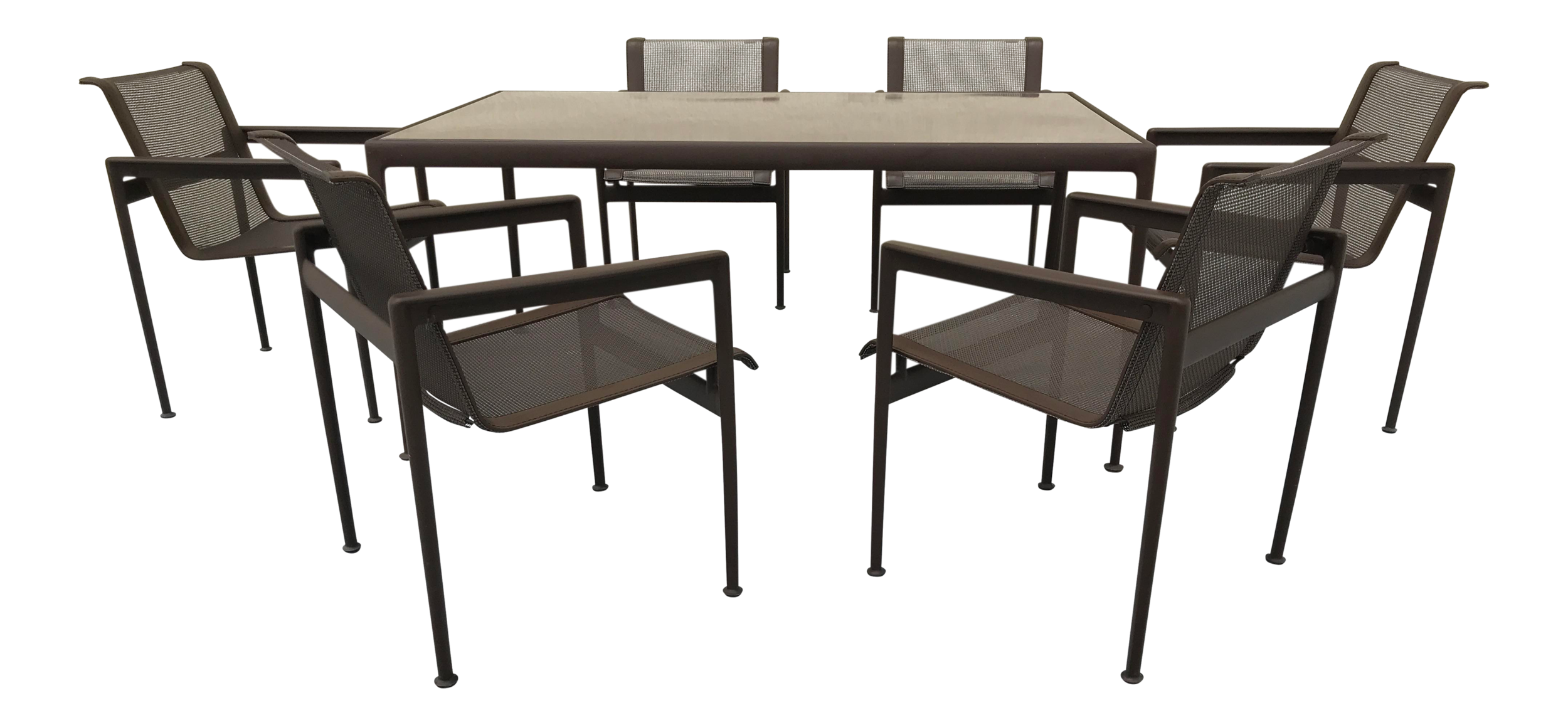 Richard Shultz for Knoll 1966 Collection Dining Table With Chairs - Dining Set