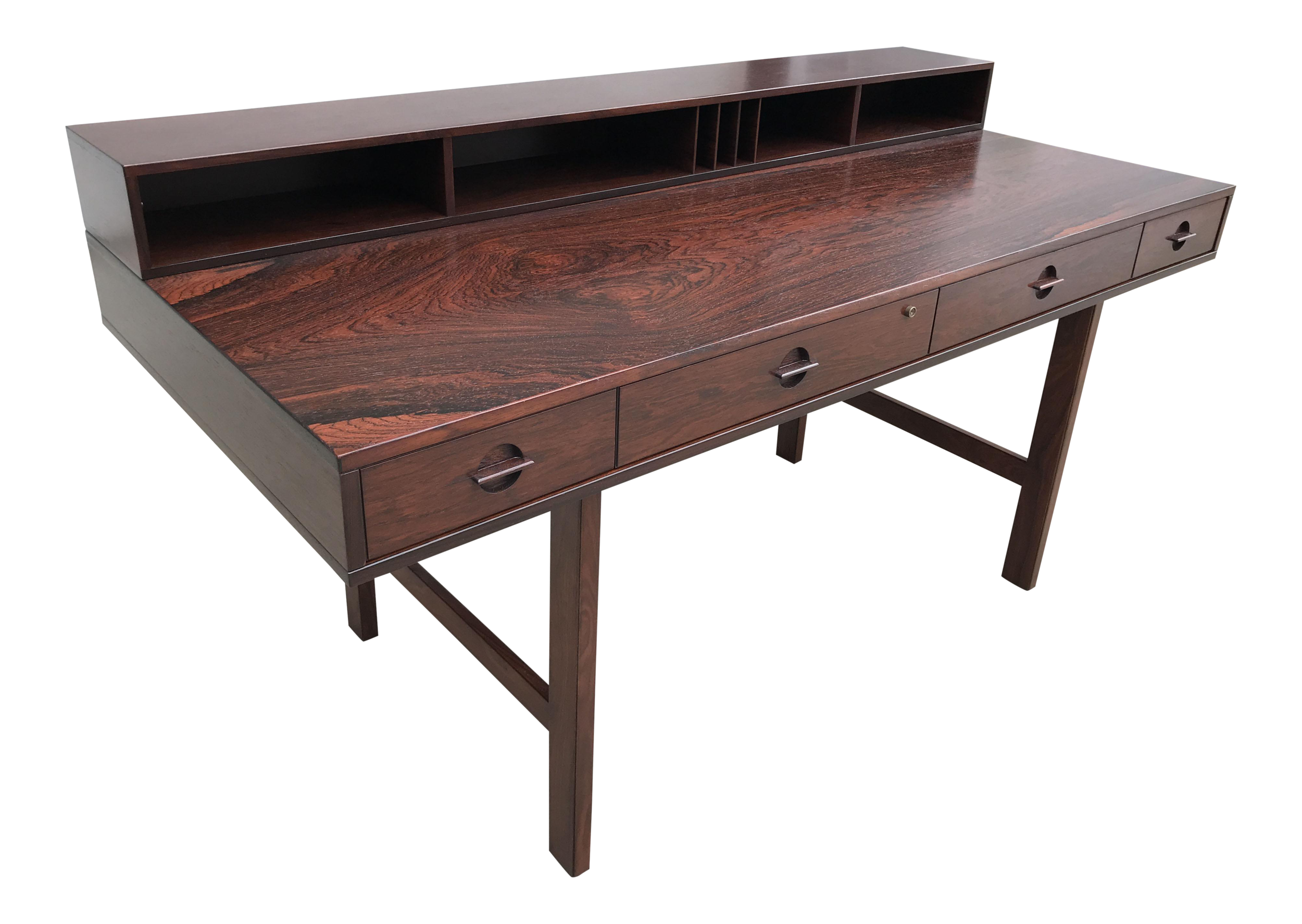 1960s Vintage Lovig Rosewood Desk