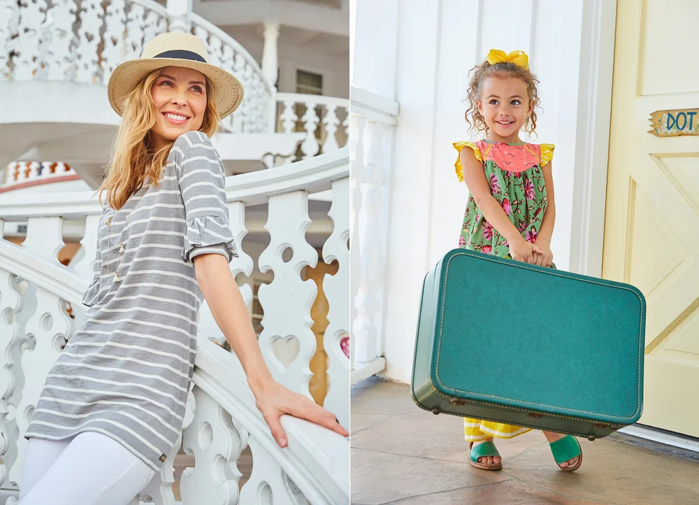 Bikini à Rayures et à Volants pour Fille - Vert - - 22.99