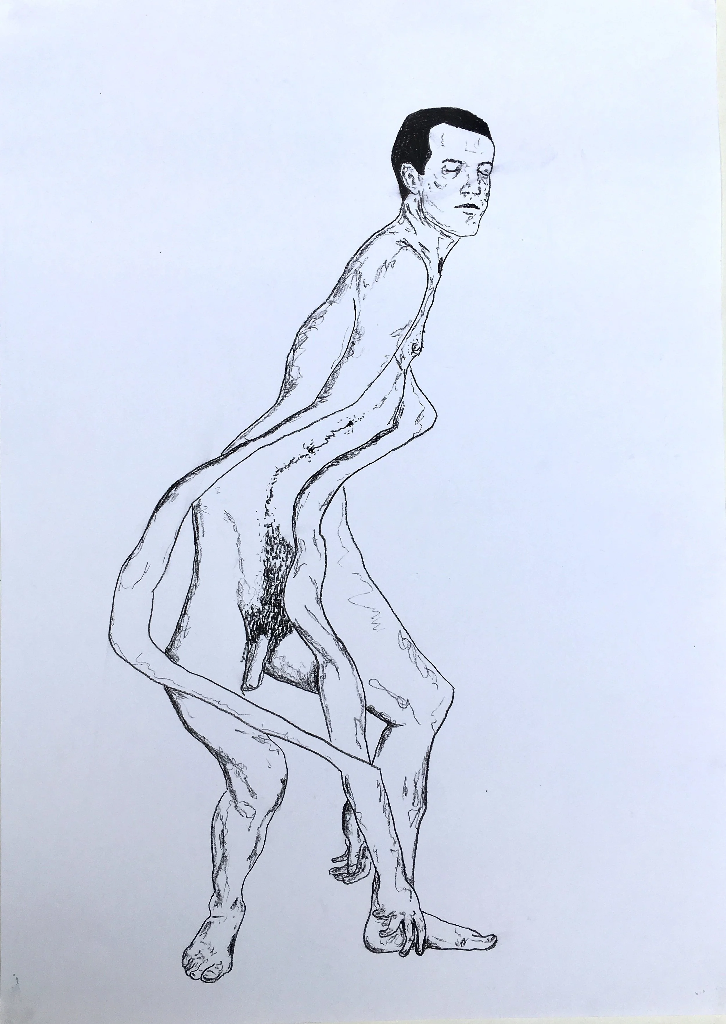 STILL - Charcoal Illustration #1