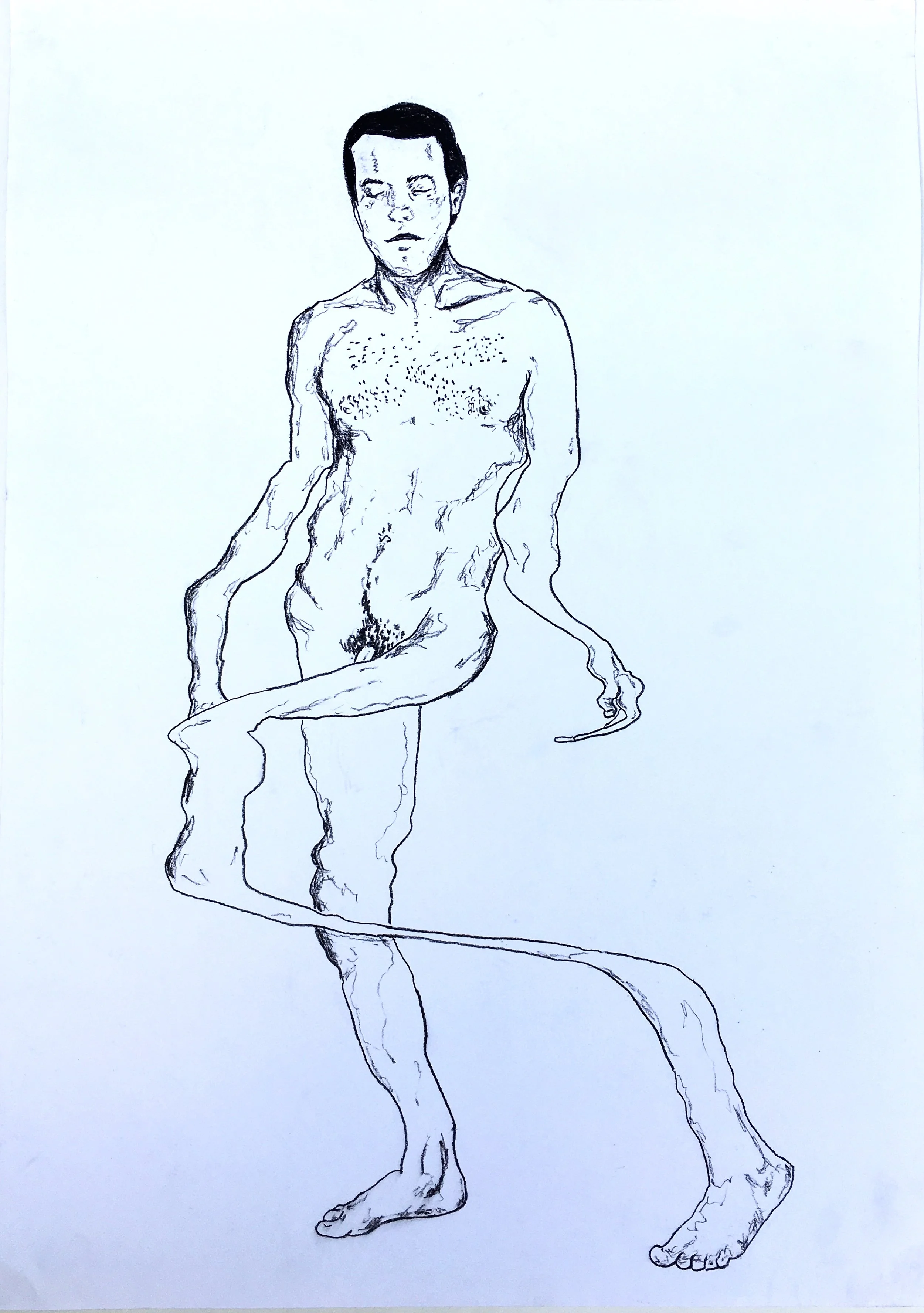 STILL - Charcoal Illustration #4