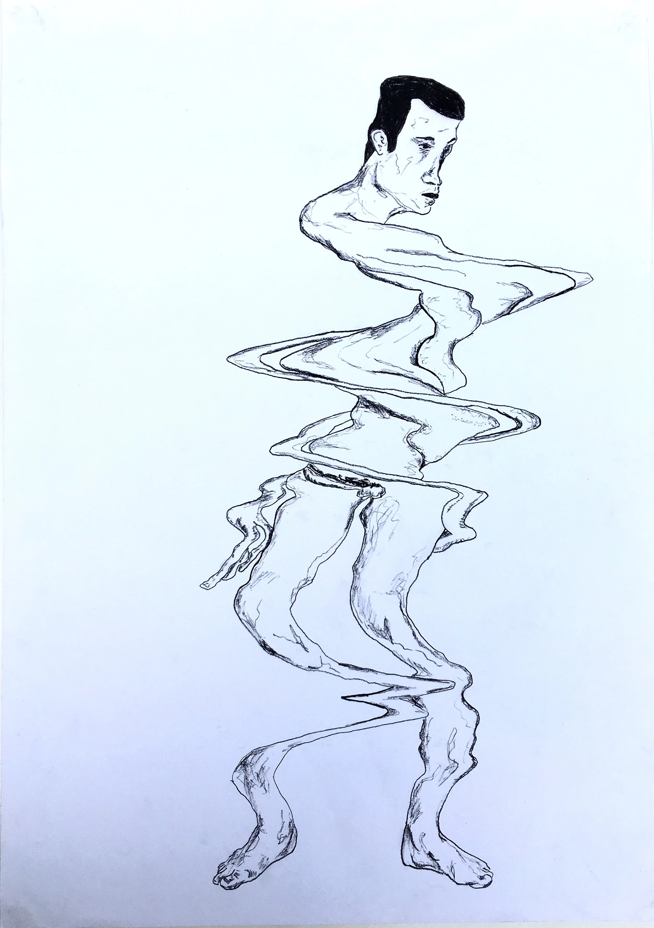 STILL - Charcoal Illustration #5