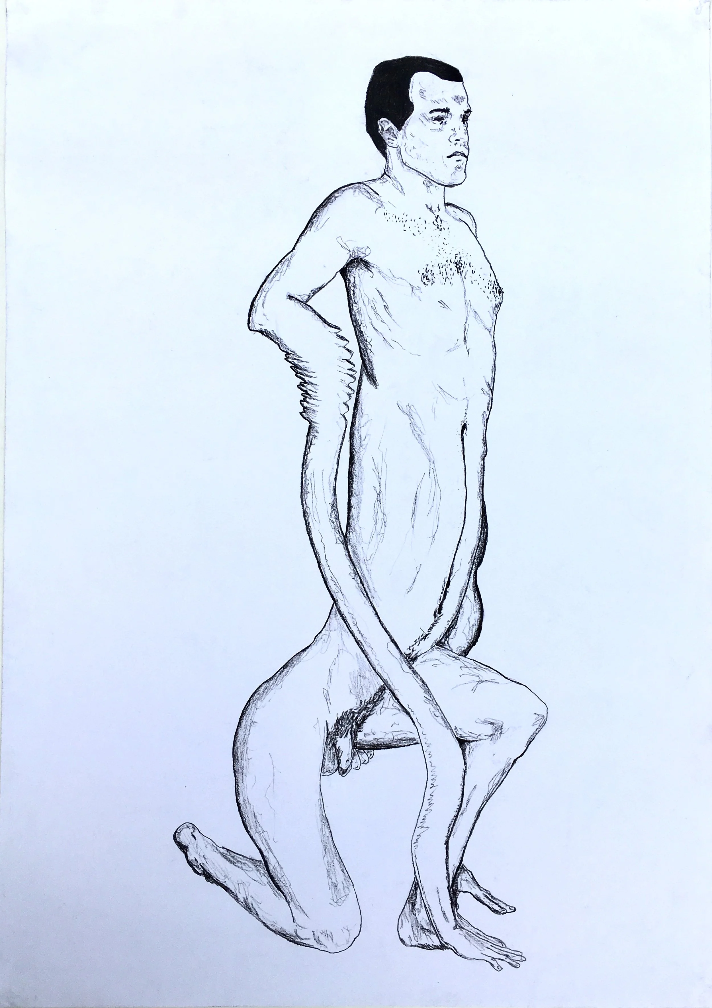 STILL - Charcoal Illustration #6