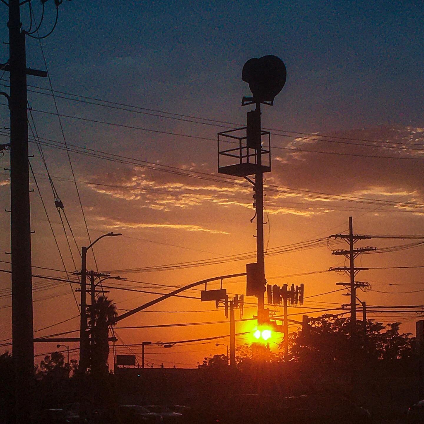 Doomsday siren, Pacoima Sunset. 

#sanfernadovalley #doomsday #duckandcover #losangeles #sunset #silhouette
