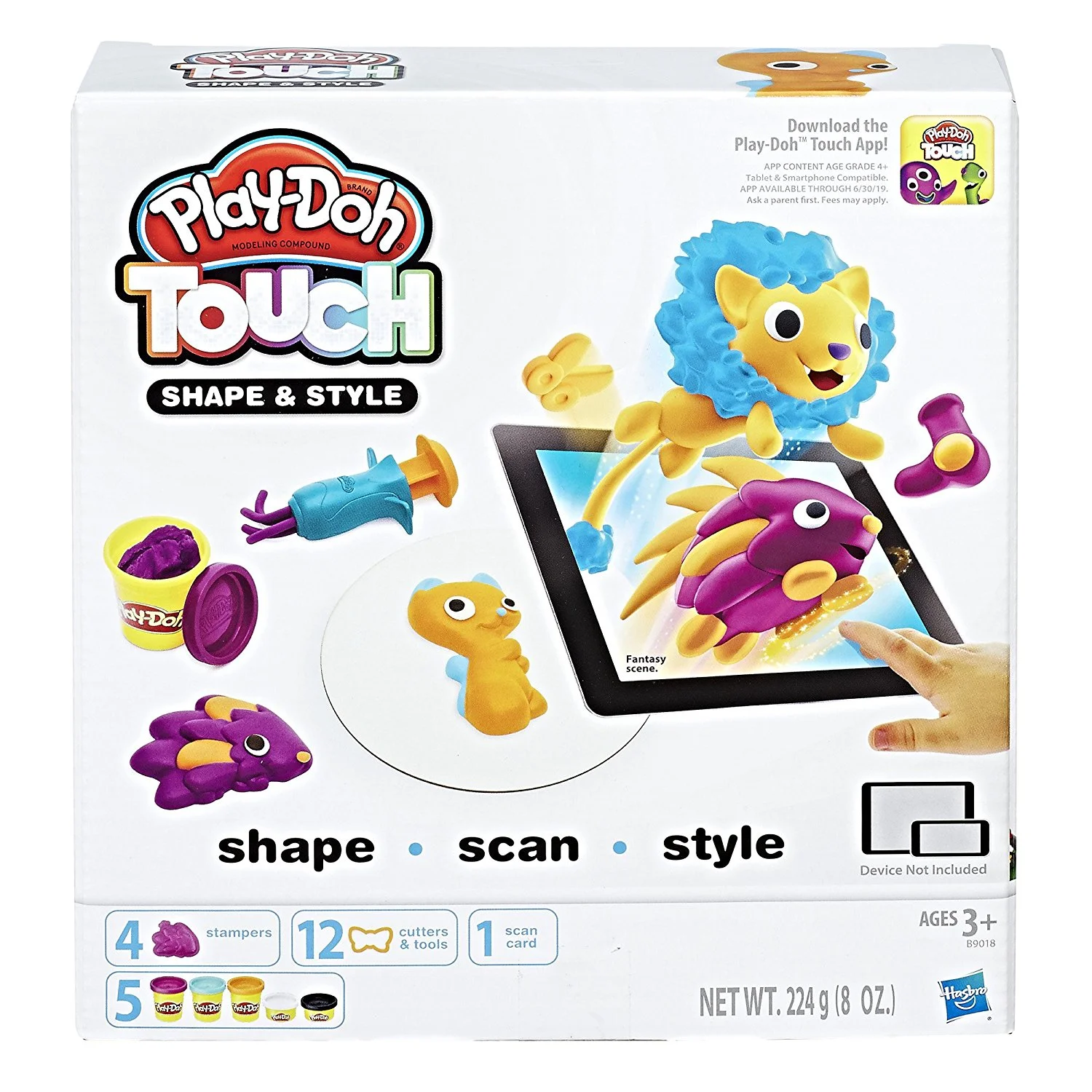Play-Doh Touch Shape \u0026 Style Set 