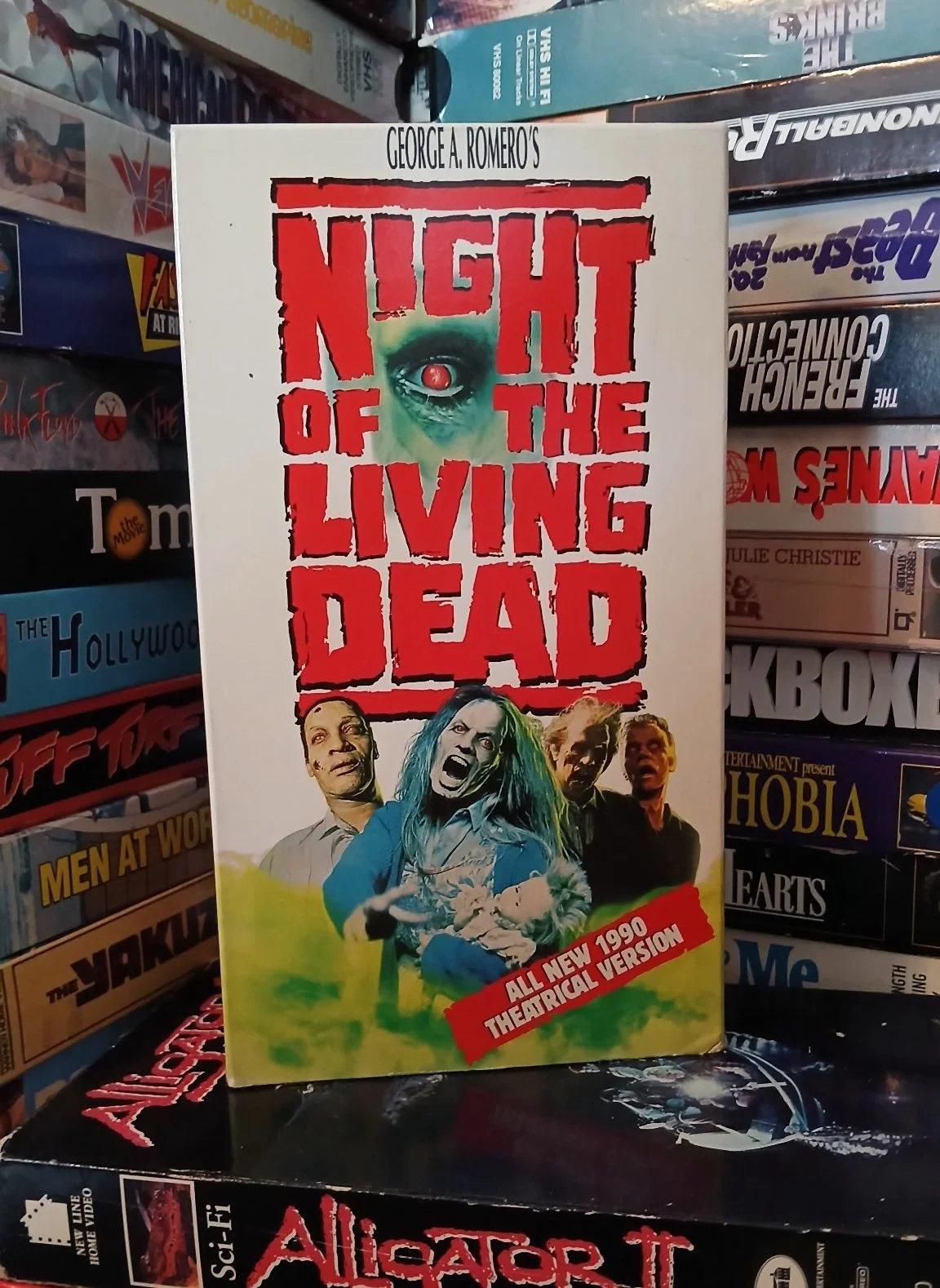 NIGHT OF THE LIVING DEAD (1990) dir. by Tom Savini-- VHS Screening! 