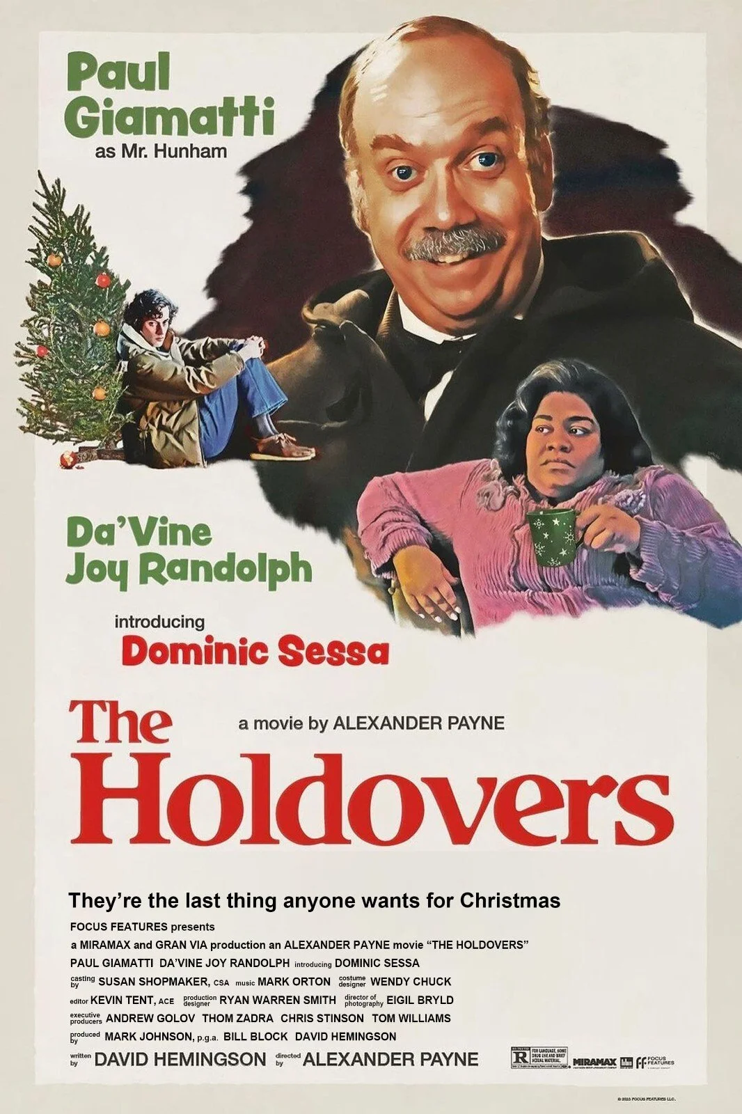 THE HOLDOVERS (2023) dir. by Alexander Payne-- LIVE Q&amp;A! MONTHLY MEMBERS ONLY