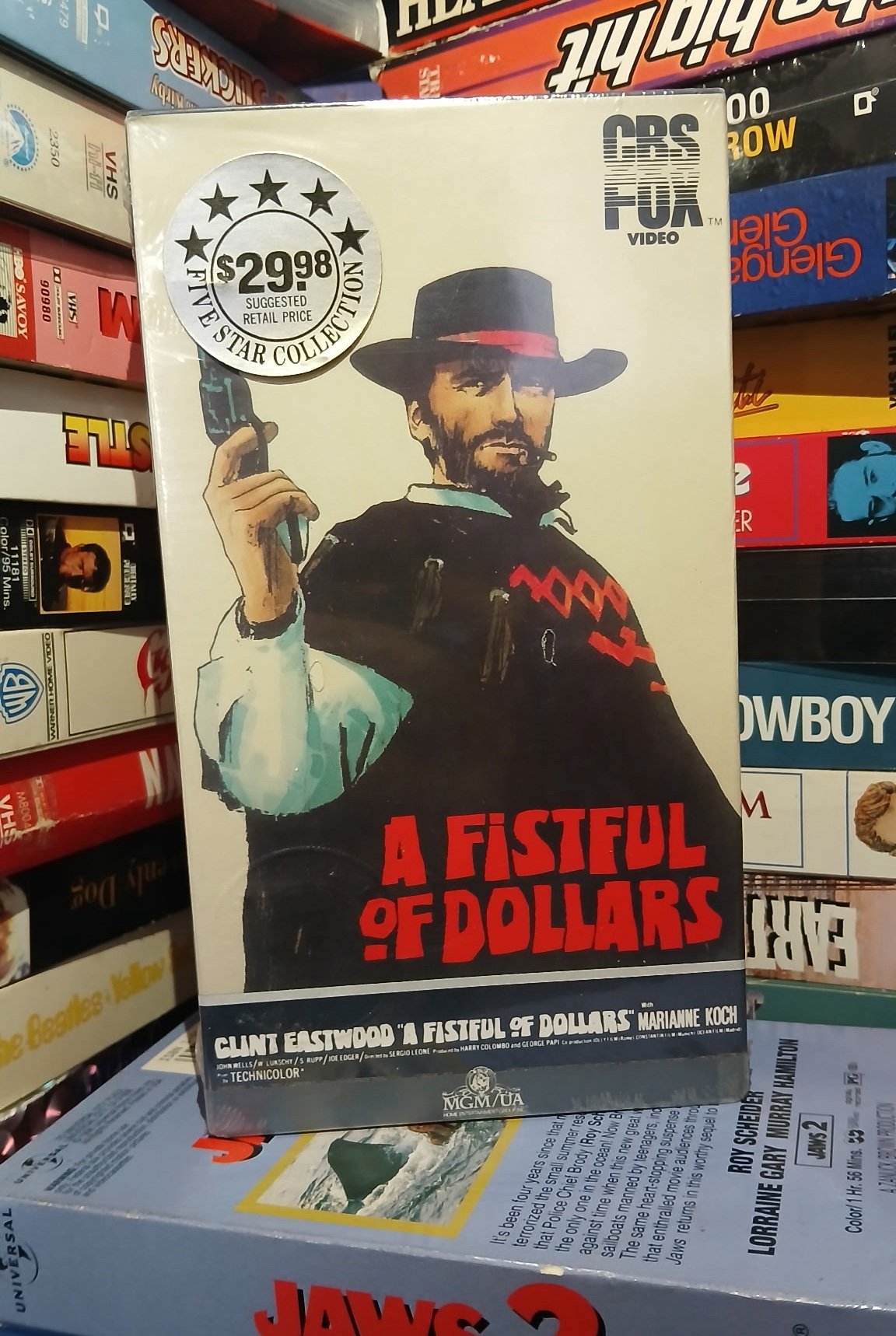 A FISTFUL OF DOLLARS (1964) dir. by Sergio Leone-- VHS Screening!