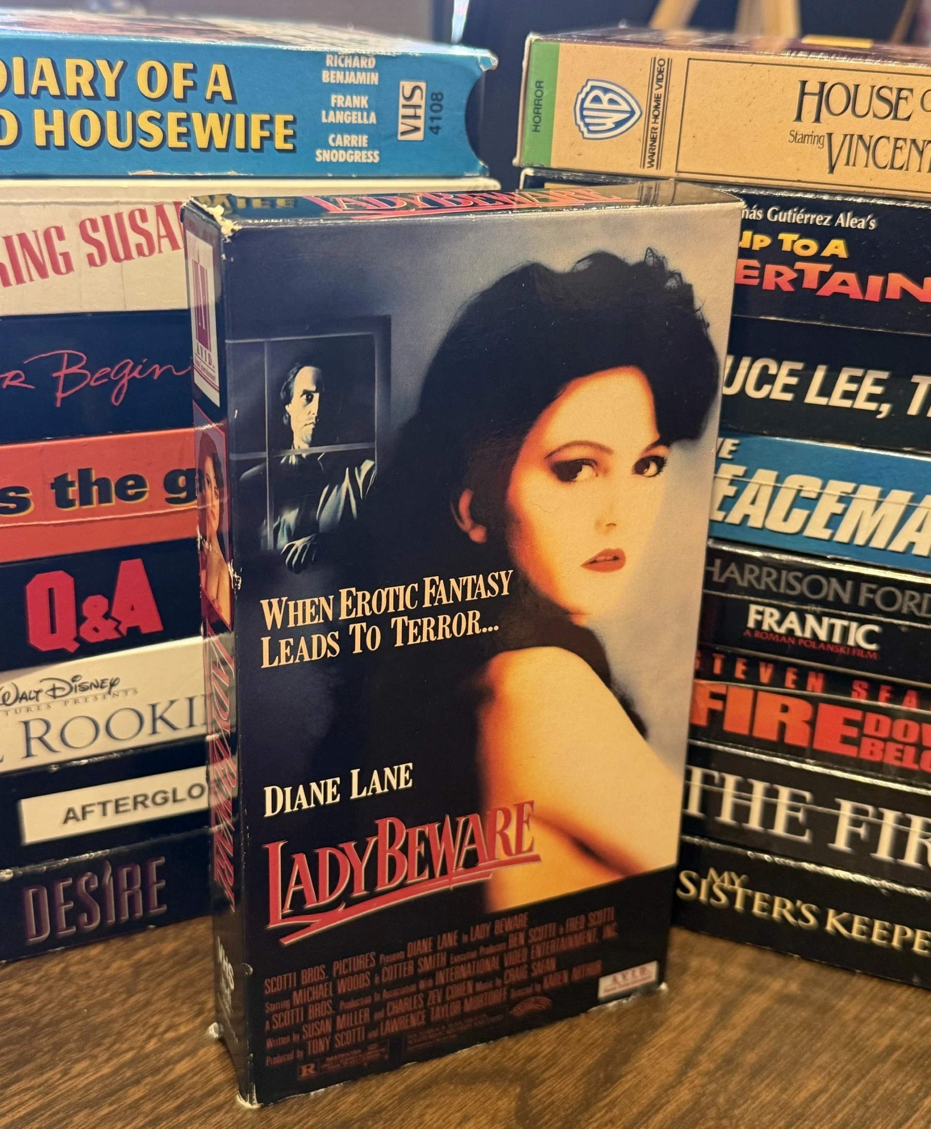 LADY BEWARE (1987) dir. by Karen Arthur. Hosted by Greg-- VHS SCREENING!