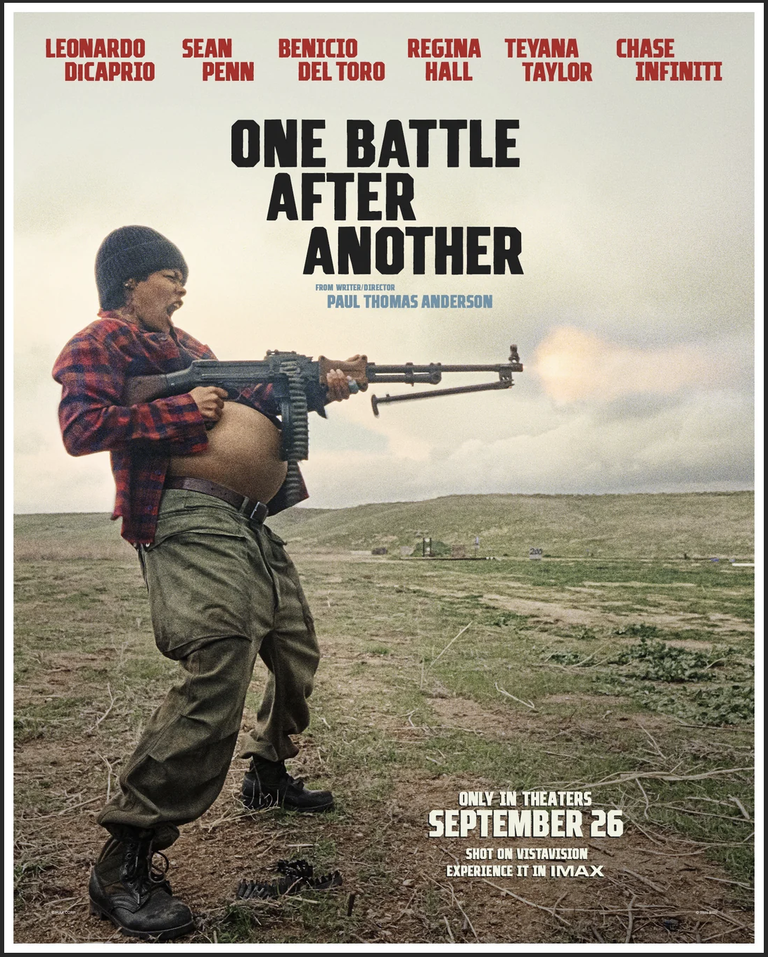 ONE BATTLE AFTER ANOTHER (2025) dir. by Paul Thomas Anderson IN THEATERS!