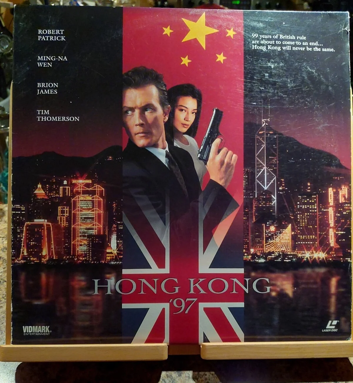 HONG KONG ‘97 (1994) dir. by Albert Pyun ON LASERDISC!