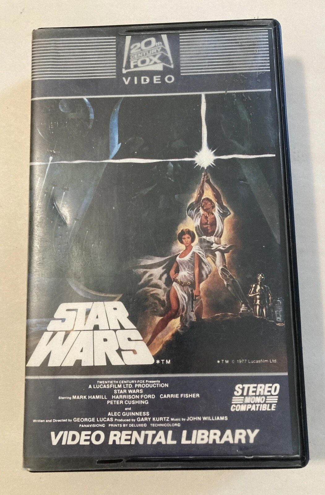 STAR WARS (1977) ON VHS! Directed by George Lucas