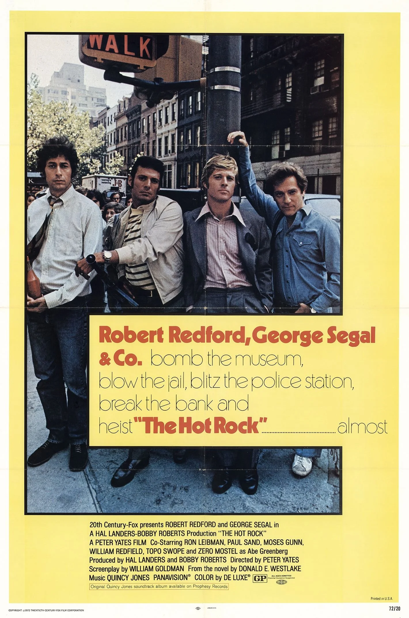 THE HOT ROCK (1972) ON 16MM FILM! Directed by Peter Yates