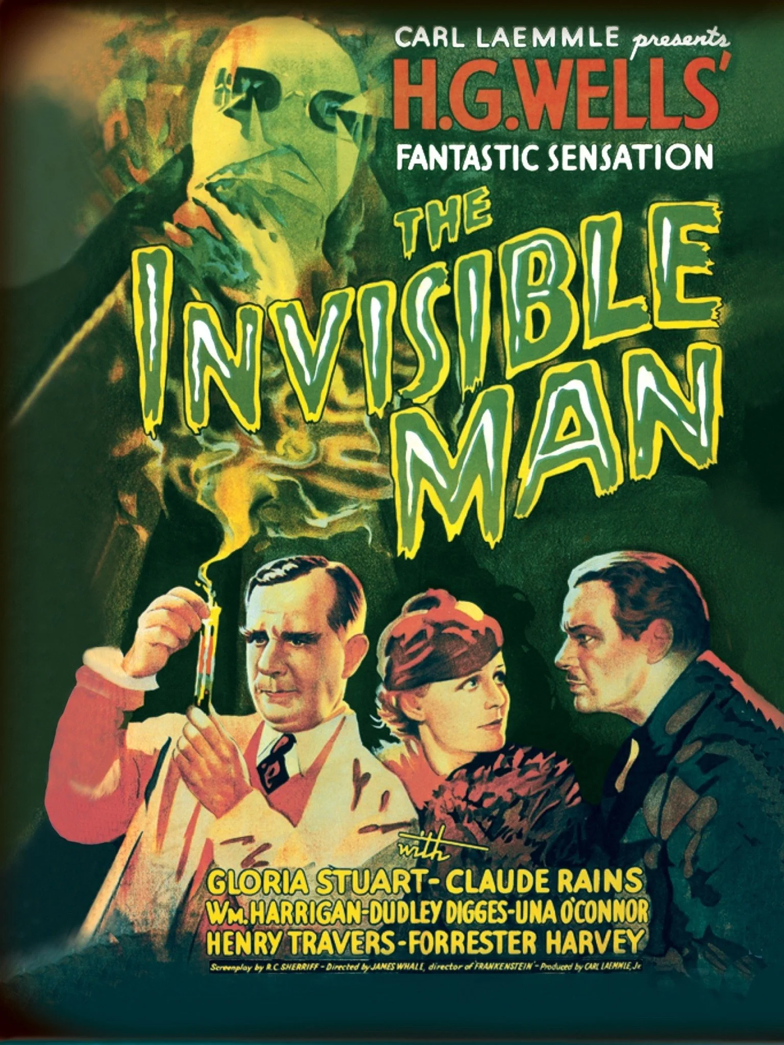 THE INVISIBLE MAN (1933) Directed by James Whale